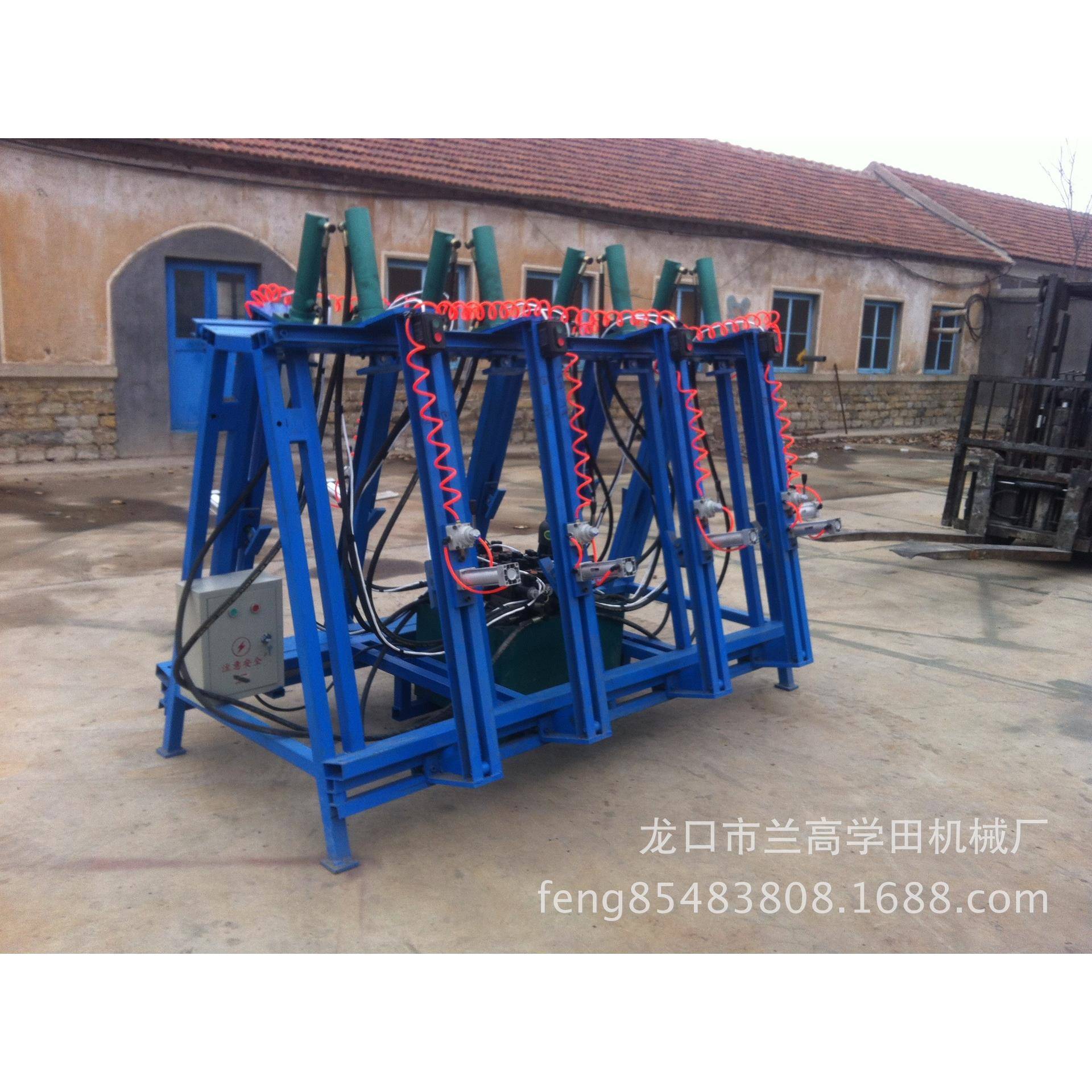 生产销售液压+气动全自动门窗框框架组合机