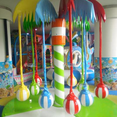 儿童淘气堡设备电动草莓椰子树新型儿童乐园设备室内游乐场
