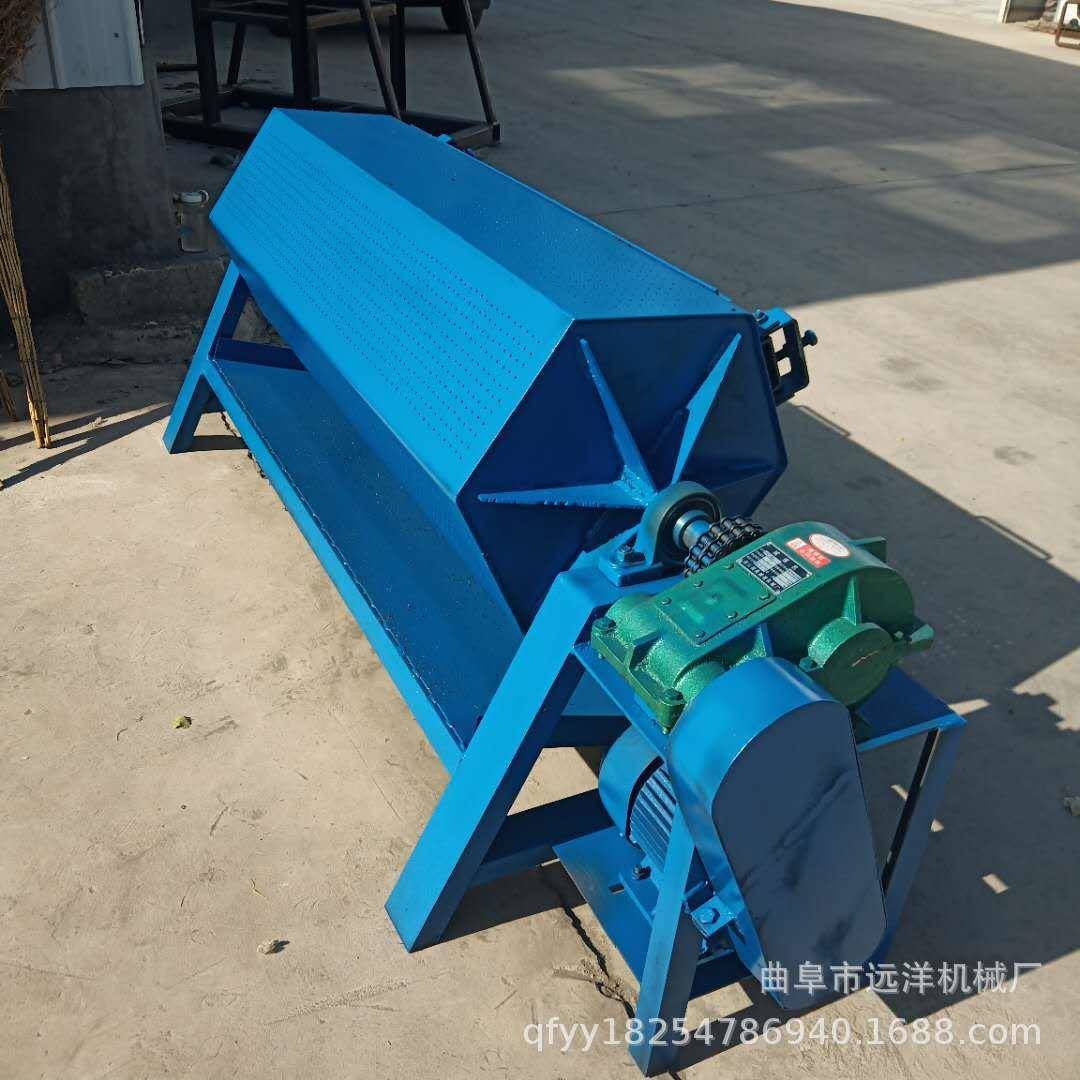 加厚材质金属研磨设备金属表面去油去锈4级电机滚筒抛光机