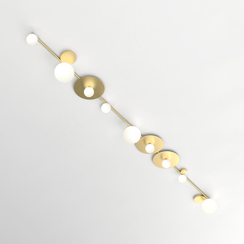 后现代简约创意吸顶灯餐厅卧室设计师个性几何艺术吸顶灯具