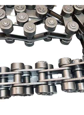 双节距侧滚轮平行型千鸟型输送链条C216AC2082C2082H高强度输送链