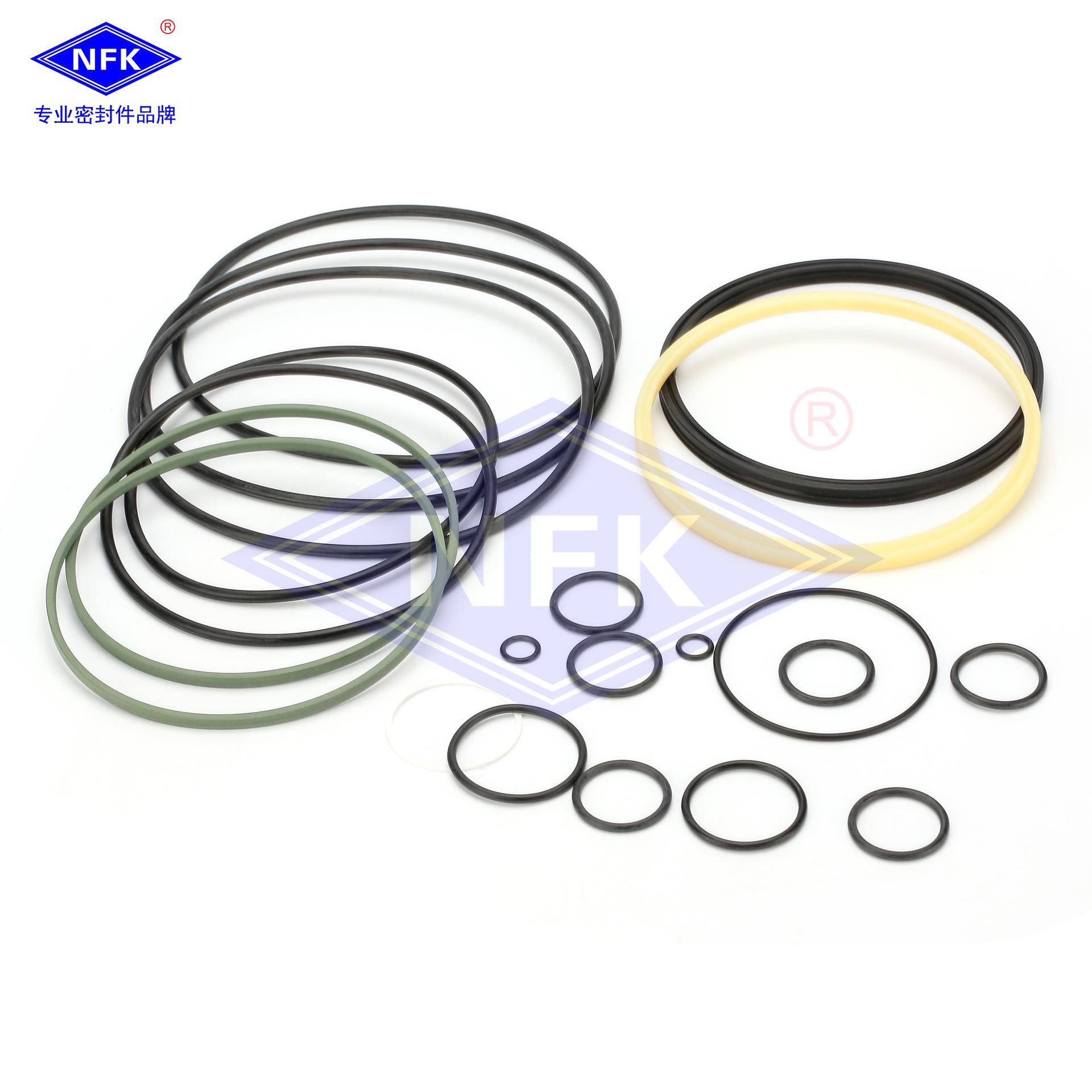 NB-350F液压破碎锤炮头活塞油缸耐高压油封气封密封圈售后修理包