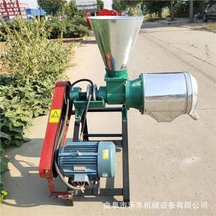 水稻谷子去皮打面机谷物去皮高粱大豆278锥形磨头磨面机