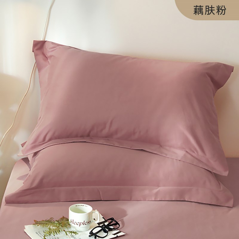 全棉大号枕头套50x80一对装家用纯棉单人48x74单个枕套40x60学生