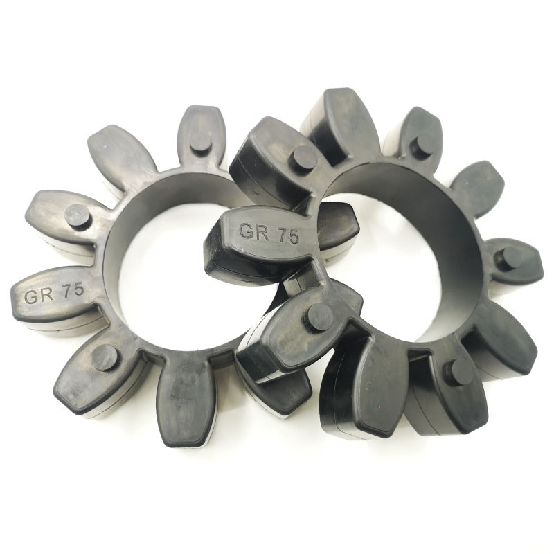 GR星型橡胶梅花联轴器聚氨酯缓冲垫gr19/24/28/38/42/55/65/75/90