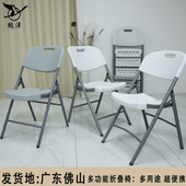 现货批发简易折叠椅会议休闲餐椅办公电脑椅便携式 靠背中空折叠椅