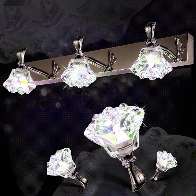 灯霓莱镜前灯卫生间镜柜灯化妆镜现代简约橱柜灯洗手间浴室壁灯61