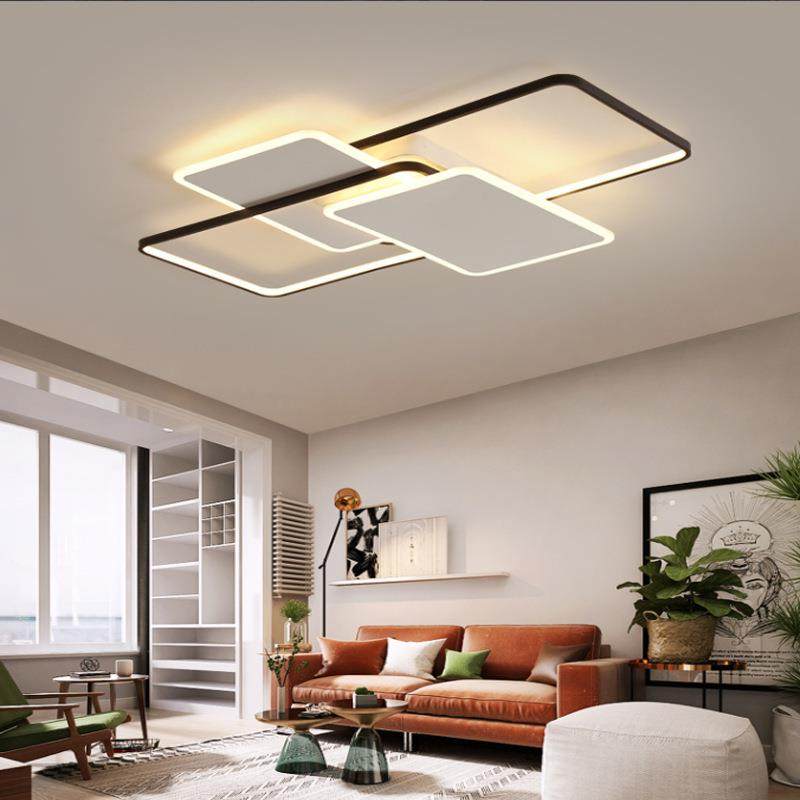 客厅灯吸顶灯长方形大厅卧室灯具现代简约大气灯饰2021年新款全屋