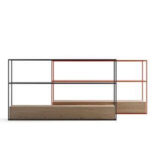 日式创意书架铁艺靠墙超窄置物架沙发后背几高款电视桌床边长条柜