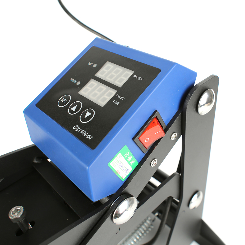 热转印机小型烫画机15*15烫标机印标机diy服装压烫机印logo烫唛机