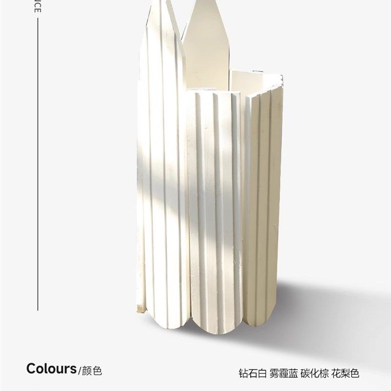 花园菜园碳化防腐木栅栏插地花坛挡土小围栏室外篱笆造景花池围挡