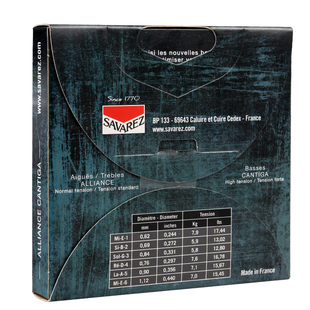 法国萨瓦列斯古典吉他弦碳纤琴弦Savarez 510ARJ混合张力