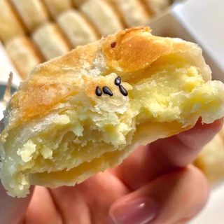 板栗酥饼板栗饼栗子酥手工传统老式咸味馅饼板栗酥夹心饼糕点点心