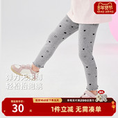 女宝宝薄裤 杰里贝比女童打底裤 子 儿童春装 婴儿童装 春秋款 婴儿春季