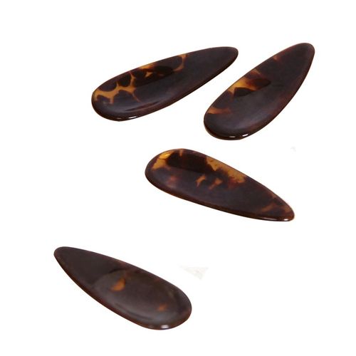 梵巢乐器配件古筝指甲凹义甲初学练习4只装大中小号赛璐璐 GP-18