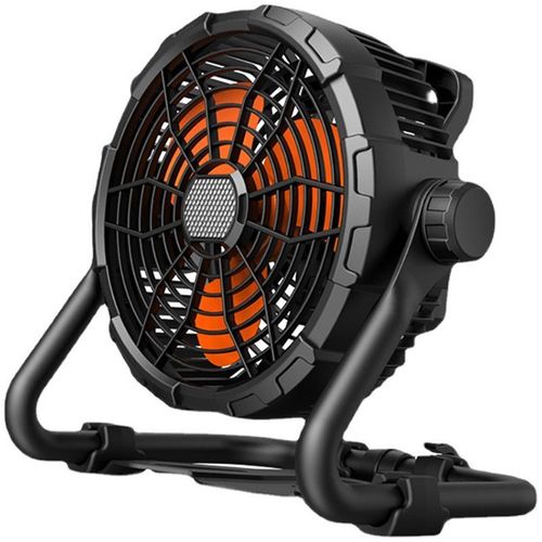 X45 12寸户外露营帐篷吊扇灯可移动可携式充电营地大风力旋转落地