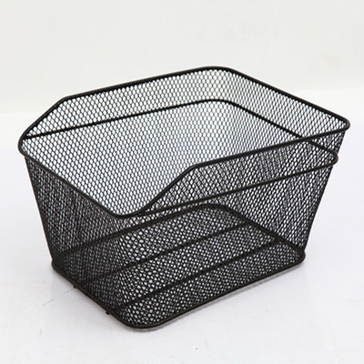 电动车自行车网篮后置车篮宠物车筐 学生书包篮书包筐后货架