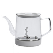 潮工坊自动上水壶配件底部上水壶玻璃烧茶器养生单壶水晶壶煮茶壶