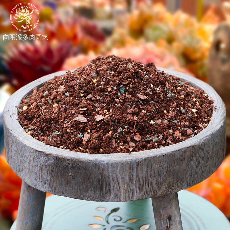 50%颗粒配方土小苗土叶插土播种土多肉植物透气好扎根丹麦泥炭土