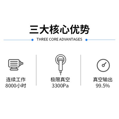 山东兴豪2BV分体式防爆水环式真空泵6131/6161等专用气体抽送小型