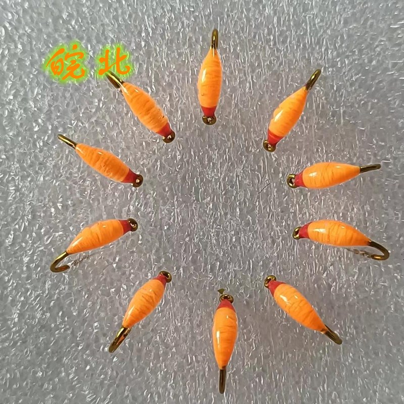 路亚竿路亚白条马口仿生昆虫微物餐条桃花罗飞假饵飞蝇钩铅头钩图片