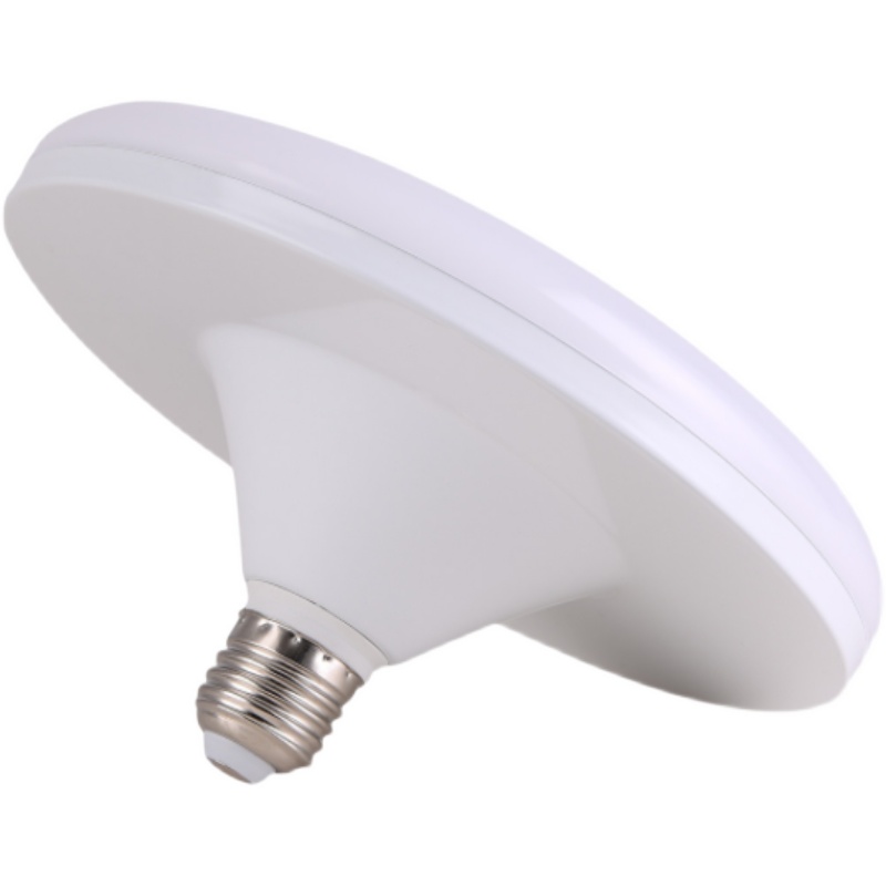 4000K中性光螺口超大发光面无线遥控调光LED飞碟灯泡10档调小夜灯