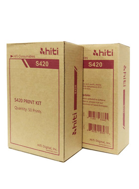 hiti呈妍S420热升华打印机相纸呈研3304 老款3406新款 3410黑盒