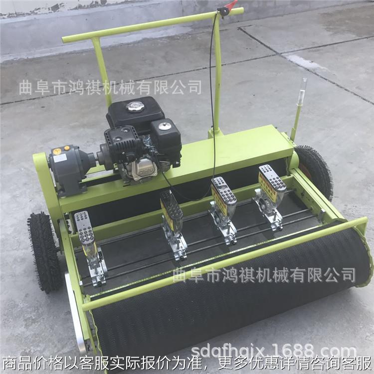 金华蔬菜种子播种机 汽油自走式8行蔬菜播种机 起垄蔬菜播种机K