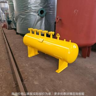 工业锅炉蒸汽分汽缸食品加工不锈钢分汽包压缩空气分气包