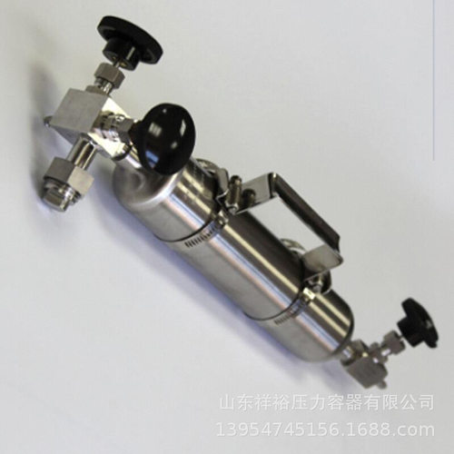 316L不锈钢氯气取样瓶、取样器、液氯采样钢瓶、液化石油气取样瓶