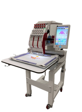出口2025款单头家用绣花机多针家用电脑绣花机embroidery machine