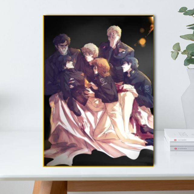 银河英雄传说全职猎人diy数字油画卡通动漫手工手绘斗罗大陆小舞