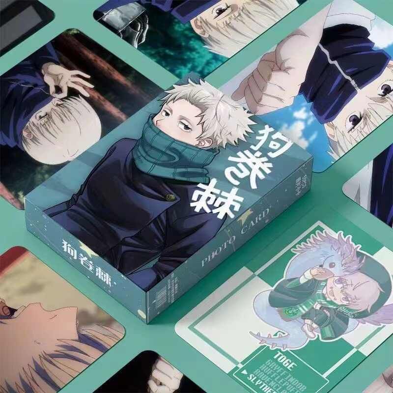 品质狗卷棘镭射小卡 55 张全套咒术回战周边明信片动漫二次元珍藏