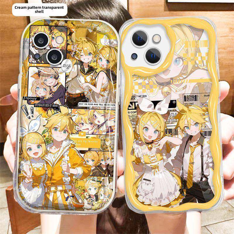 世界计画多彩舞台镜音双子手机壳适配苹果OPPO华为荣耀vivo小米软m