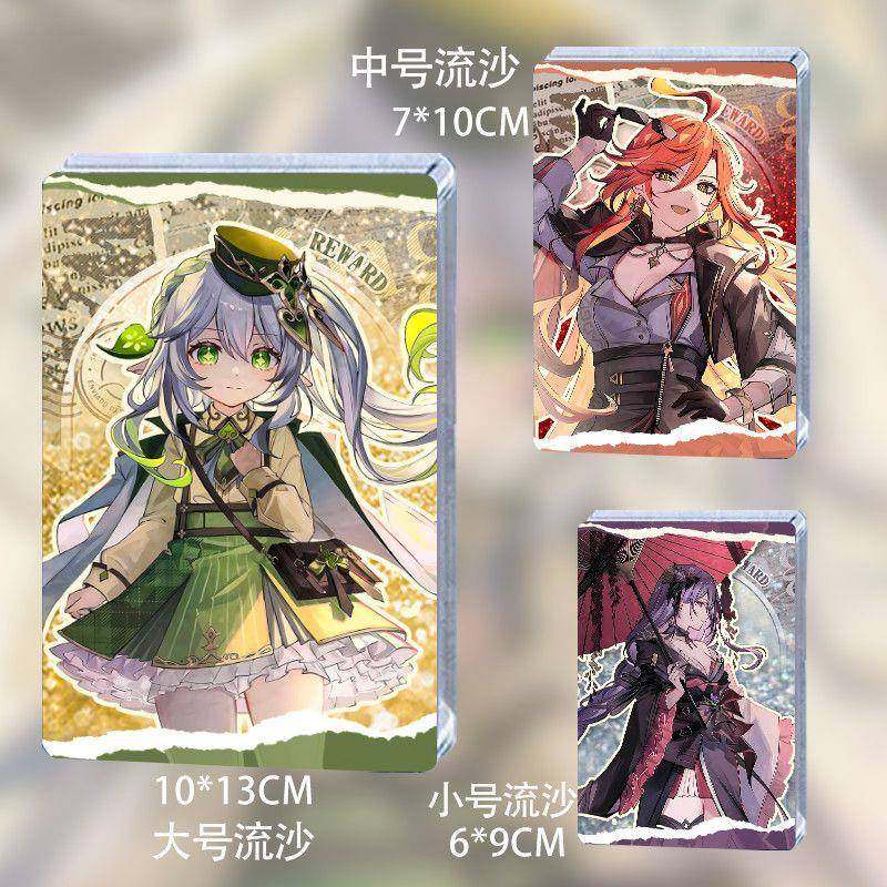 草神纳西妲玛薇卡雷电将军HoYoFair周边流沙麻将亚克力摆件送礼