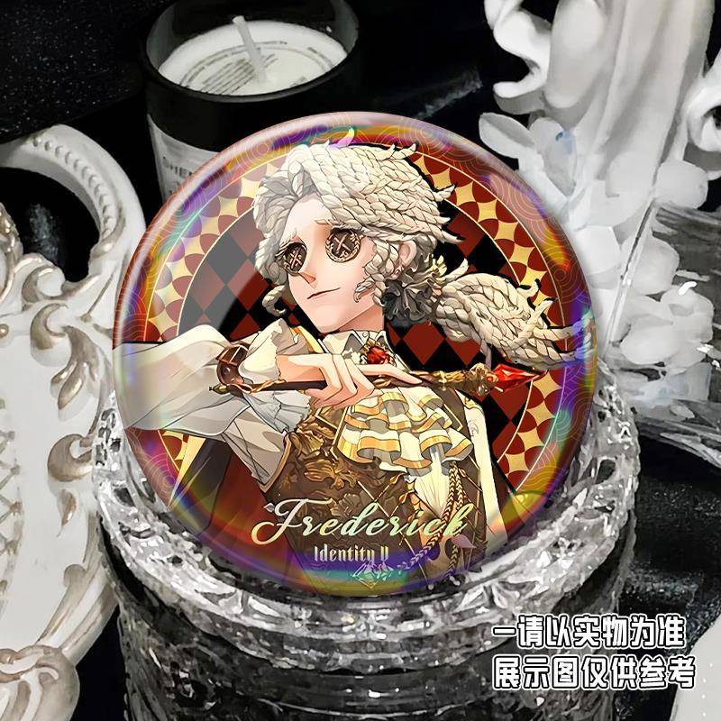 新款作曲家闪魂se第五人格游戏周边蛐蛐隐士同人素面镭射徽章痛包