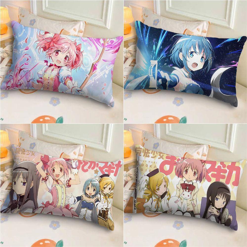 二次元可爱魔法少女小圆鹿目圆宿舍客厅沙发靠枕卧室床头可爱装饰