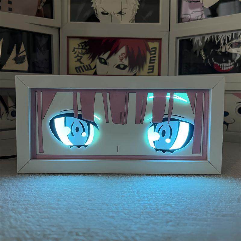 零二02动漫周边网红纸雕灯手工装饰摆件氛围感遥控变色创意礼物