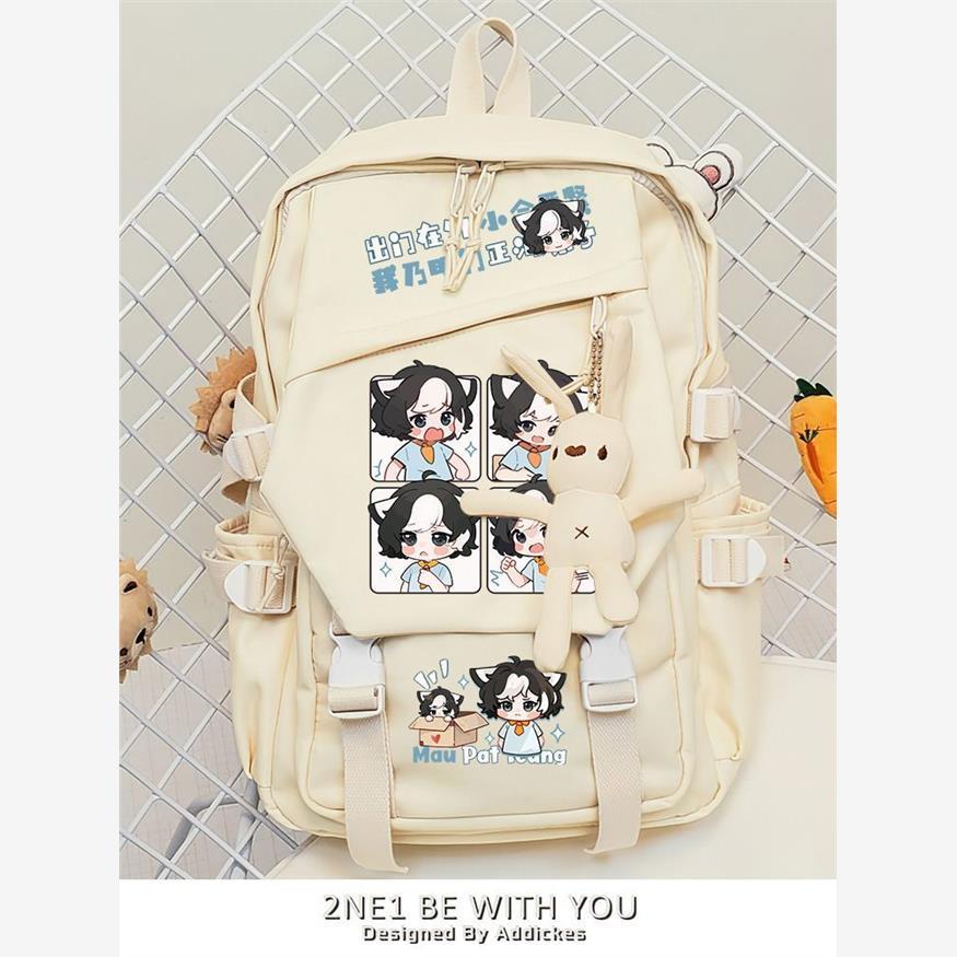 奇喵君周边猫八两之风云传说周边初中学生书包双肩包背包女猫小九