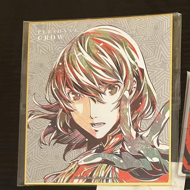 全新女神异闻录5明智吾郎战略版Crow罗宾汉侦探王子限定特典色纸