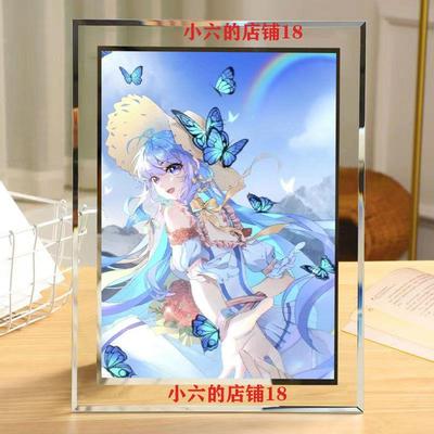 王冬儿手办周边唐舞桐水晶相框斗罗大陆2绝世唐门霍雨浩送朋友闺