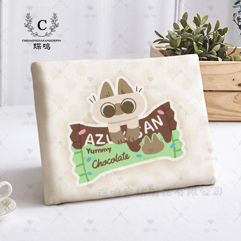 小豆泥学生坐垫四季加厚
