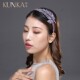 镶钻发箍仙女韩国甜美水钻头箍宽边亮钻发卡水晶头饰发夹外出成人