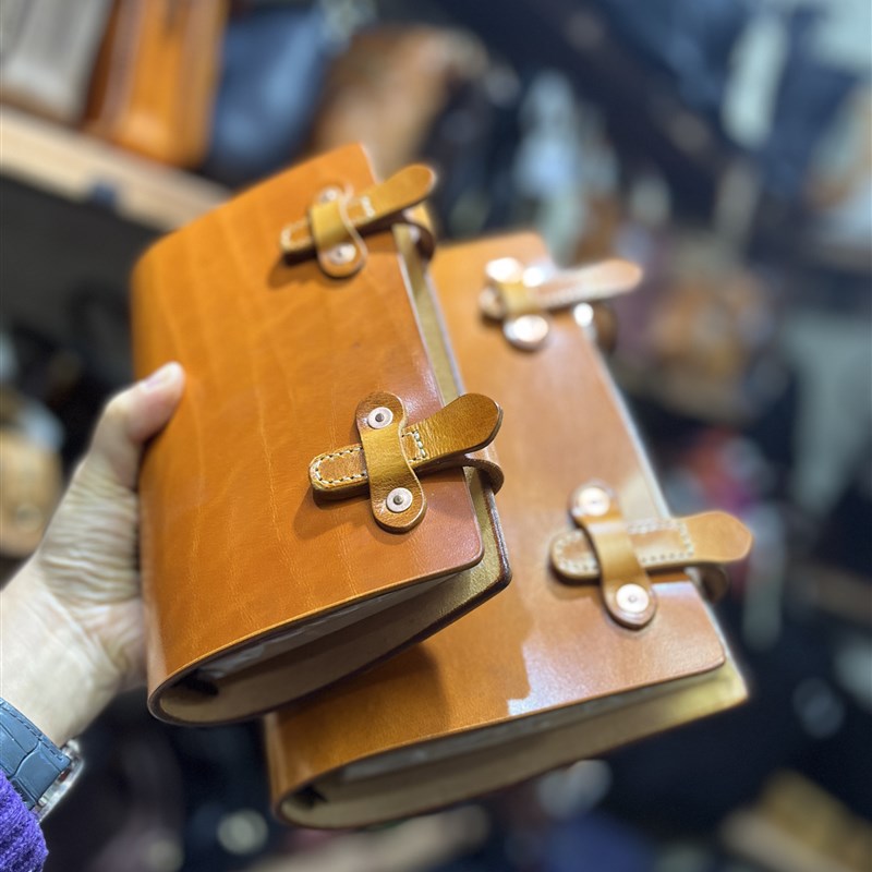 制道高档商务牛皮复古真皮记事本绘画笔记本日记本简约加厚a5a6