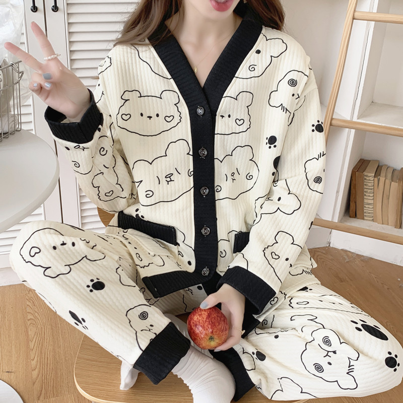 秋冬季加厚保暖空气棉月子服春秋纯棉产後哺乳哺乳孕妇睡衣坐月子,孕妇装/孕产妇用品/营养,家居服套装,淘宝优惠券,粉丝福利购,淘宝优惠卷