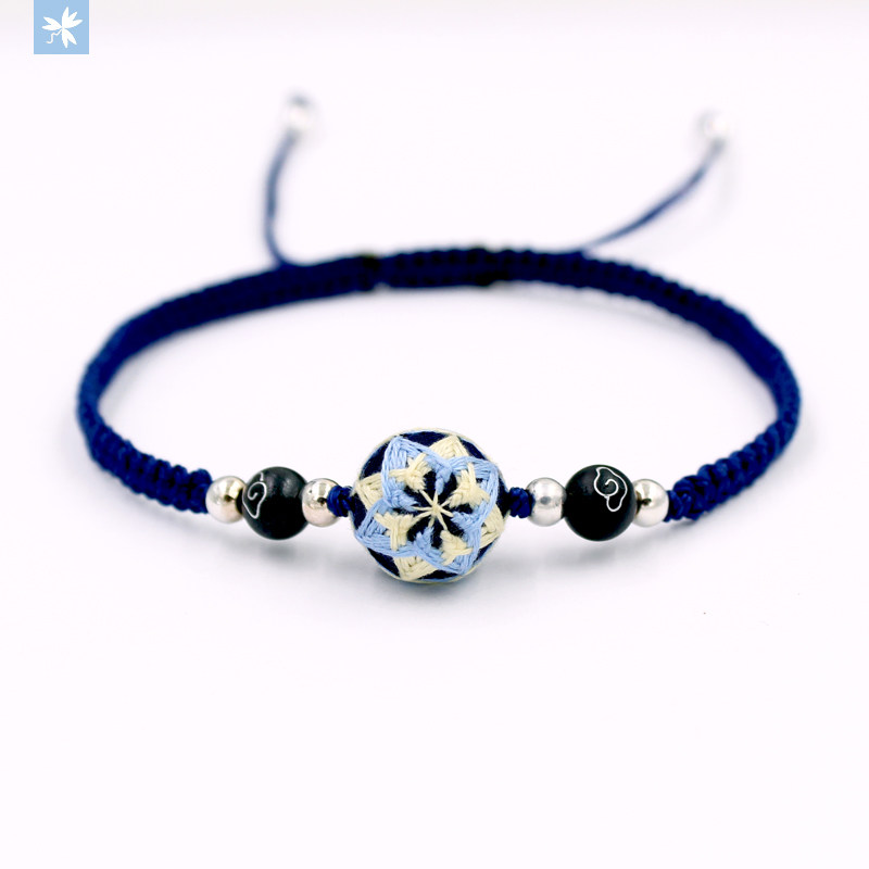 半闲手作 手鞠球手链diy材料包手工编织自制男女手绳环925银饰品,饰品/流行首饰/时尚饰品新,其他DIY饰品配件,淘宝优惠券,粉丝福利购,淘宝优惠卷