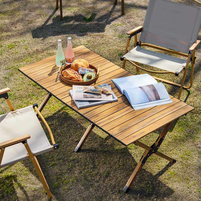 现货折叠蛋卷桌露营桌子便携式野餐桌野营装备桌椅户外折叠桌,户外/登山/野营/旅行用品,户外桌子,淘宝优惠券,粉丝福利购,淘宝优惠卷