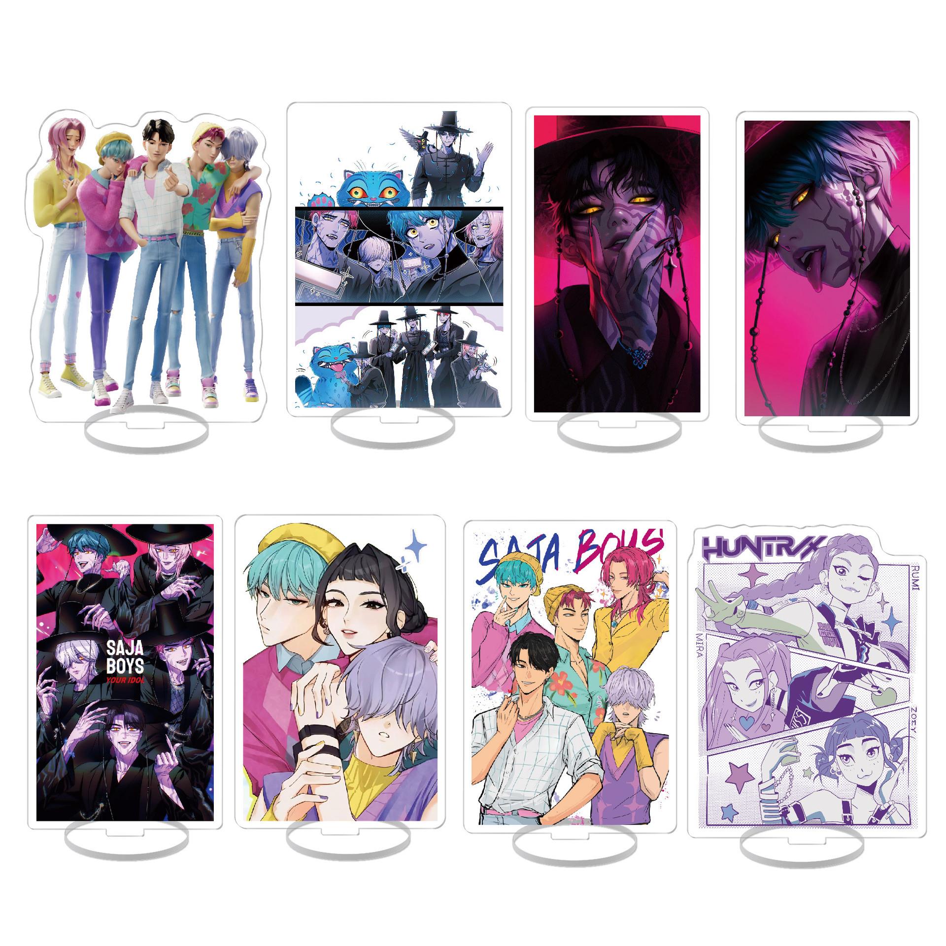 亚克力立牌Kpop Demon Hunters猎魔女团周边创意校园桌面摆件礼品