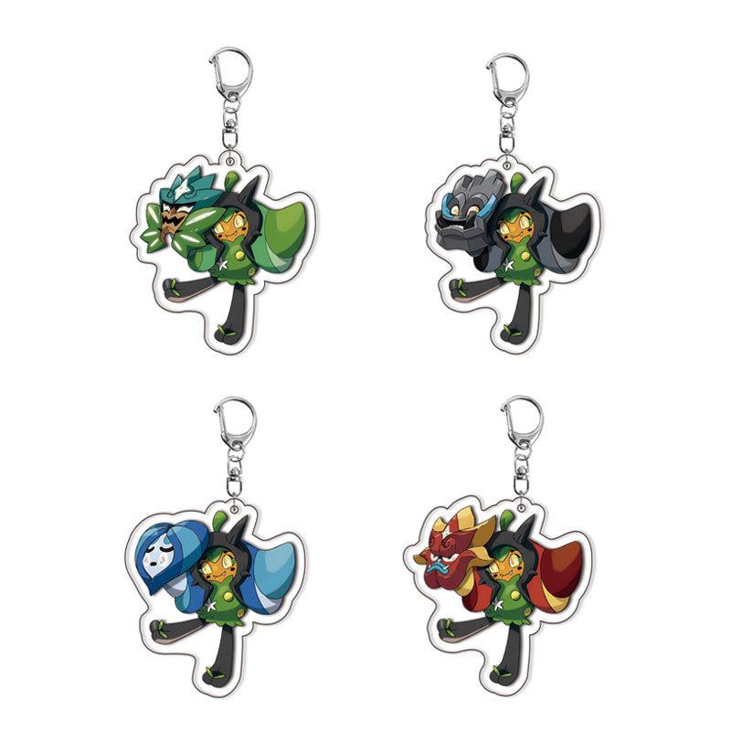 【夹层】宝可梦 朱/紫零之秘宝亚克力钥匙扣 宠物小精灵 可爱挂件