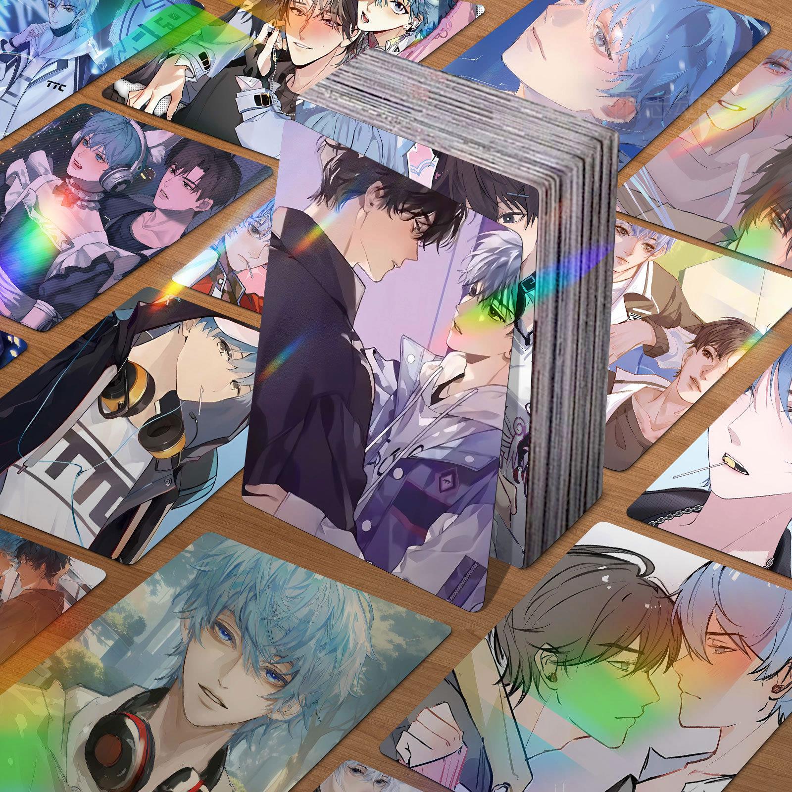 我行让我上镭射卡55张动漫周边不重复精美高清收藏小卡LOMO小照片